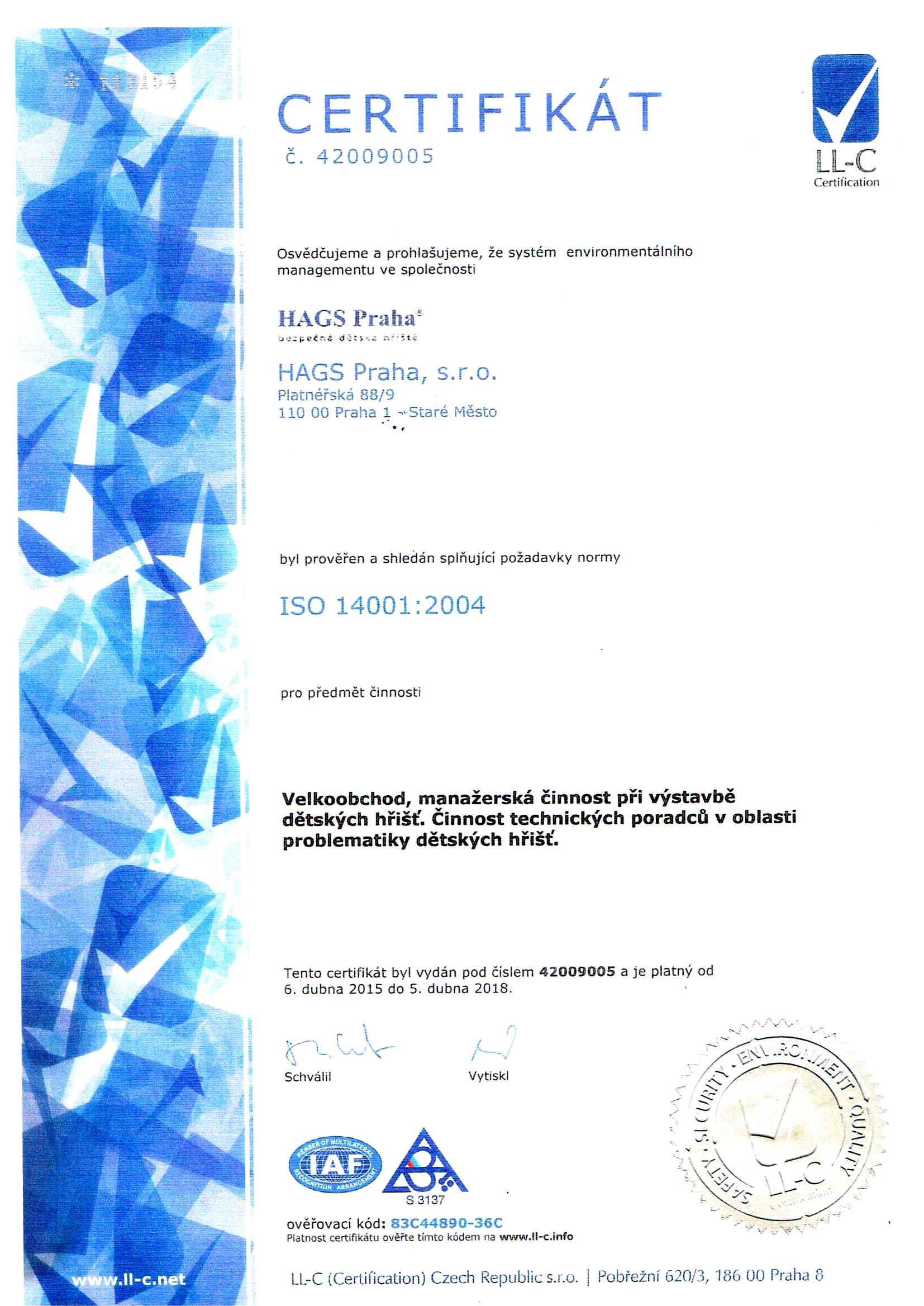 certifikat